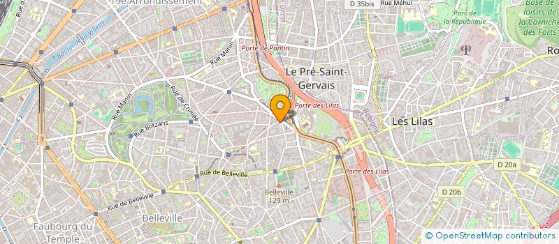 localisation de l'entreprise AARON SI  PARIS