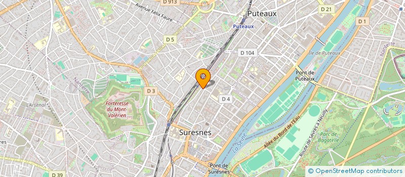 localisation de l'entreprise AARON TRAVEL à SURESNES