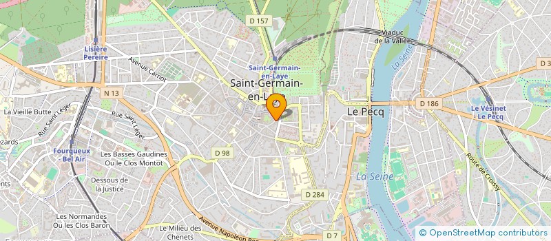 localisation de l'entreprise AARON TRUCKS  SAINT-GERMAIN-EN-LAYE