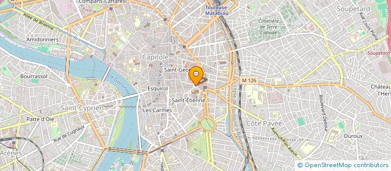 localisation de l'entreprise AARPI A64  TOULOUSE