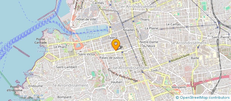 localisation de l'entreprise AARPI ADSL  MARSEILLE