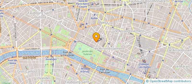 localisation de l'entreprise AARPI CHALUMEAU & MARTIN  PARIS