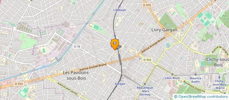 localisation de l'entreprise AARPI DAHMANI MOHSENZADEGAN  LIVRY-GARGAN