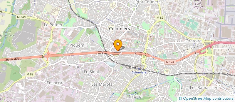 localisation de l'entreprise AARPI LAUNOIS ROCA à COLOMIERS