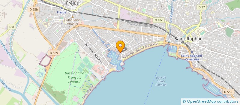 localisation de l'entreprise AARPI LEGIS CONSEILS PACA à FREJUS