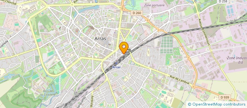 localisation de l'entreprise AARPI MALATESTA AVOCATS à ARRAS