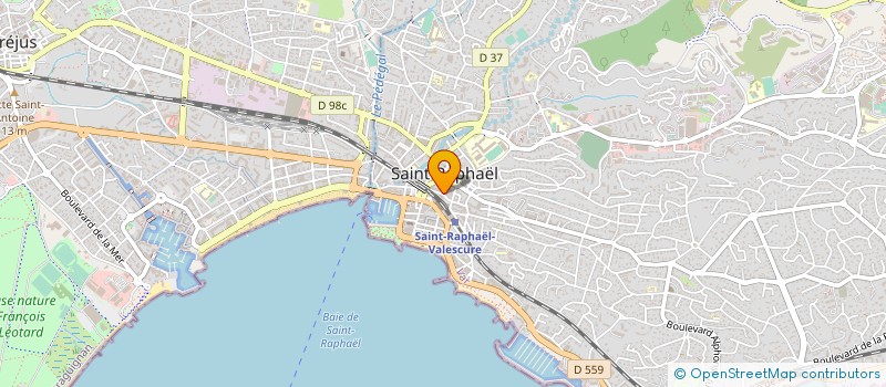 localisation de l'entreprise AARPI MEAVOCE à SAINT-RAPHAEL