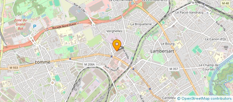 localisation de l'entreprise AARPI PANTONE-AVOCATS à LILLE
