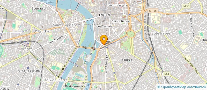 localisation de l'entreprise AARPI RCC ASSOCIES  TOULOUSE