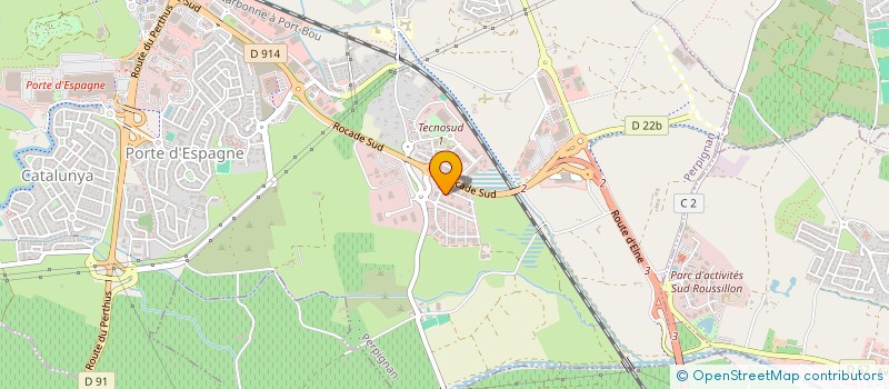 localisation de l'entreprise AARPI SEIDO  PERPIGNAN