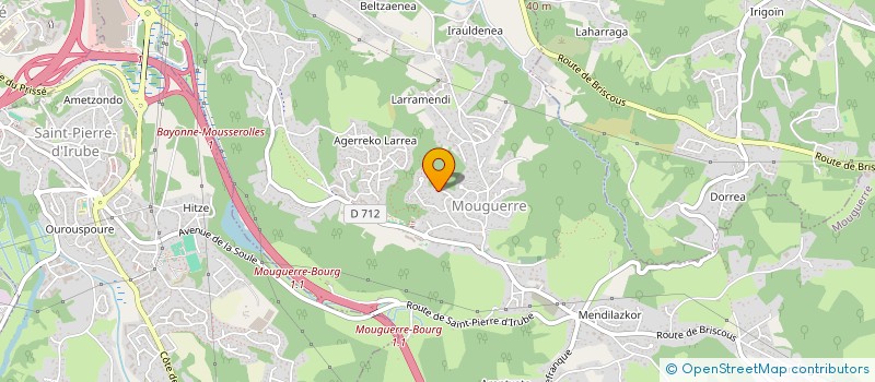 localisation de l'entreprise AARTIS à MOUGUERRE