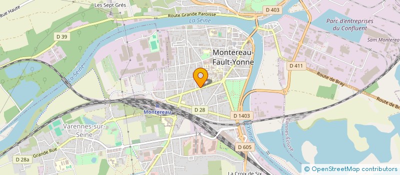 localisation de l'entreprise AARUSH à MONTEREAU-FAULT-YONNE