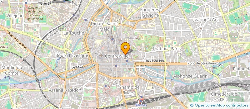 localisation de l'entreprise AARWENN à RENNES