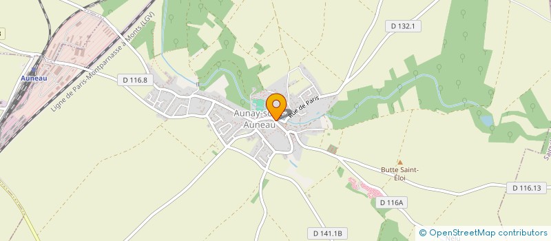 localisation de l'entreprise AAS à SAINT-LEGER-DES-AUBEES