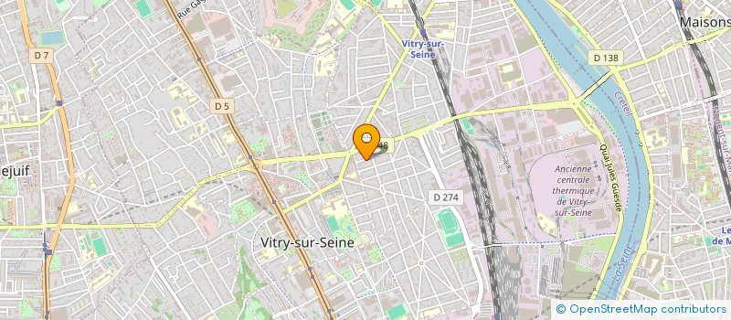 localisation de l'entreprise AAS  VITRY-SUR-SEINE