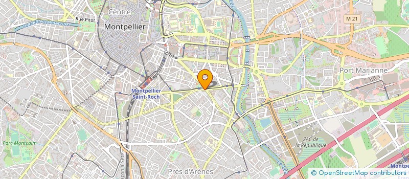 localisation de l'entreprise AAS SARL à MONTPELLIER