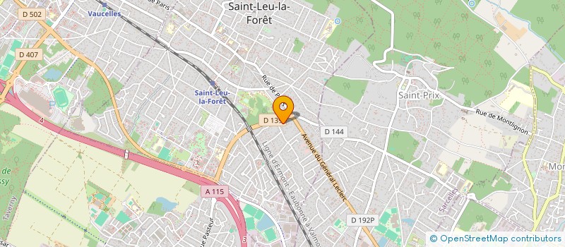 localisation de l'entreprise AASA75  SAINT-LEU-LA-FORET