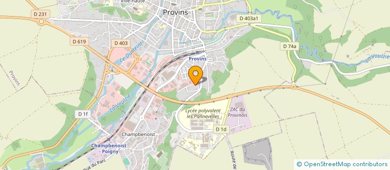 localisation de l'entreprise AASDPAC SAP SASU . ACCOMPAGNEMENT ET SERVICES A LA PERSONNE  PROVINS