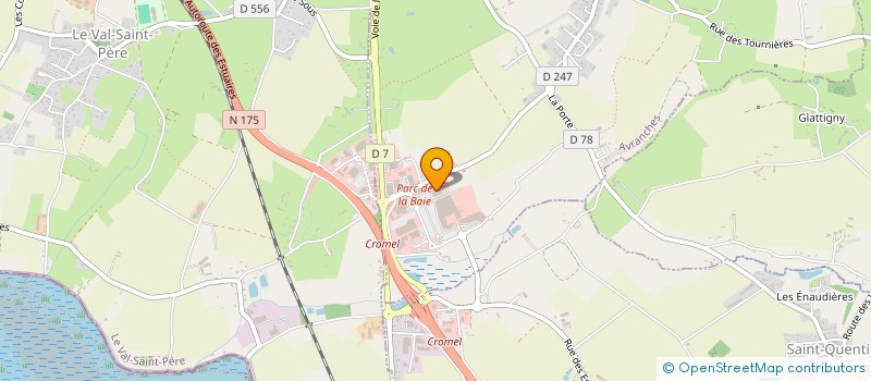 localisation de l'entreprise AASGARD AVRANCHES  LE VAL-SAINT-PERE