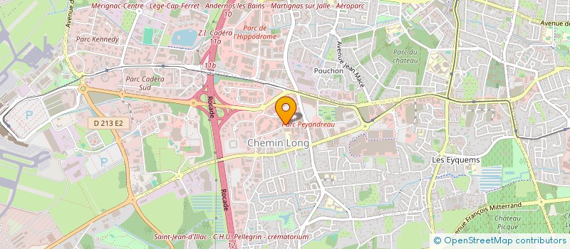 localisation de l'entreprise AASGARD BORDEAUX à MERIGNAC