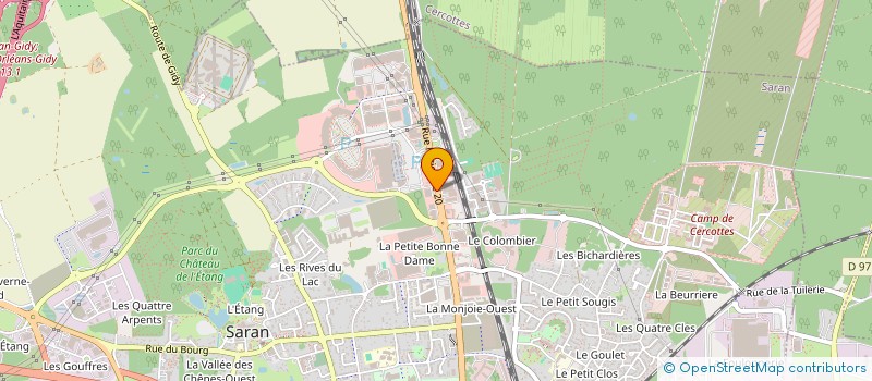 localisation de l'entreprise AASGARD ORLEANS à SARAN