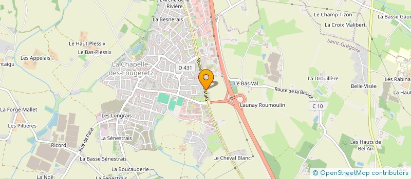localisation de l'entreprise AASGARD RENNES à MELESSE