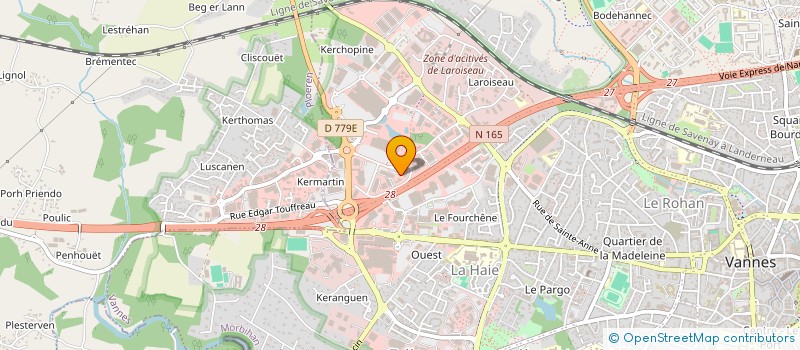 localisation de l'entreprise AASGARD VANNES à VANNES