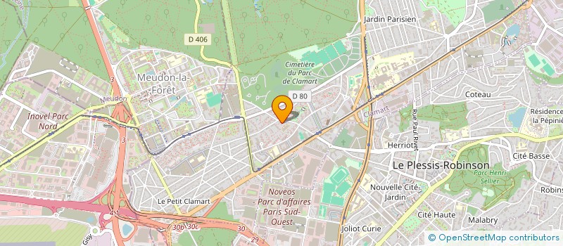 localisation de l'entreprise AASM FIBRE à CLAMART
