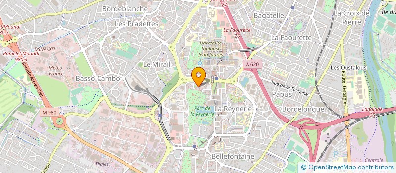 localisation de l'entreprise AASO H24 à TOULOUSE