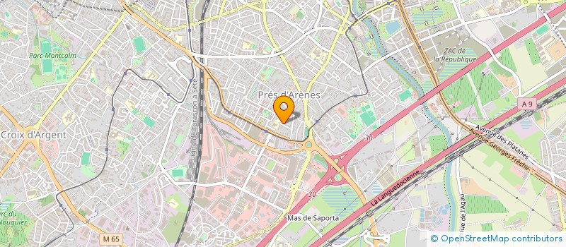 localisation de l'entreprise AASOC GYM AUX PRES à MONTPELLIER