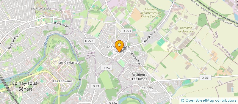 localisation de l'entreprise AASOCIATION POUR L'AMENAGEMENT RN 19  MANDRES-LES-ROSES