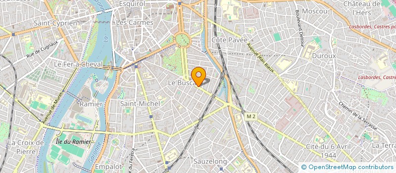 localisation de l'entreprise AASV à TOULOUSE