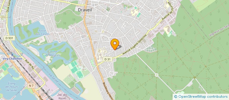 localisation de l'entreprise AATE ACCORD ASSISTANCE TAXI EVRY à DRAVEIL