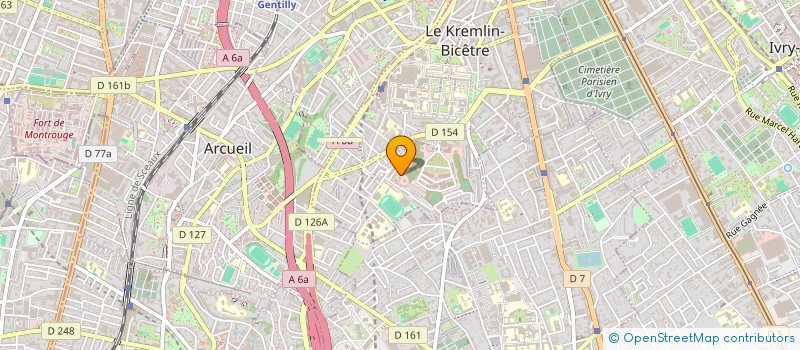 localisation de l'entreprise AATEAM  LE KREMLIN-BICETRE