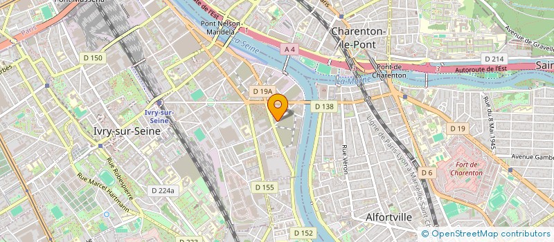 localisation de l'entreprise AATH IMMO à IVRY-SUR-SEINE