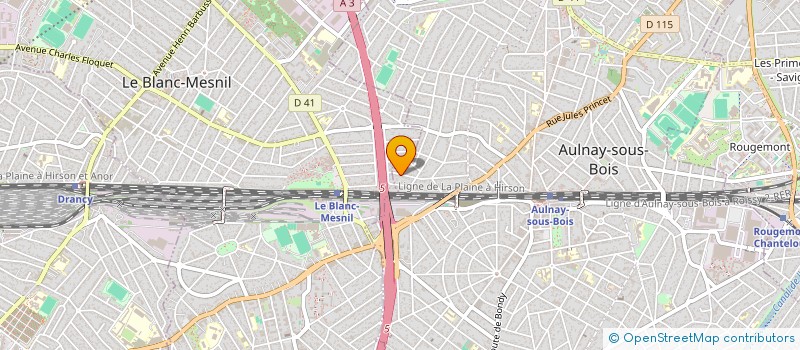 localisation de l'entreprise AATHI PARASAKTHY ALANGARA NAYAKI (ALANGARA NAYAKI)  AULNAY-SOUS-BOIS