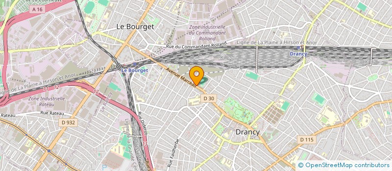 localisation de l'entreprise AATHI PARASAKTHY KALAI PALLI à DRANCY