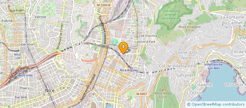 localisation de l'entreprise AATN à NICE