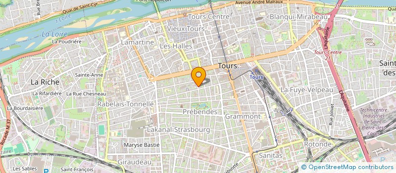 localisation de l'entreprise AAUDI  TOURS