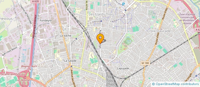 localisation de l'entreprise AAURIZON à TOULOUSE