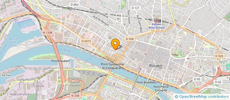 localisation de l'entreprise AAV THURAL à ROUEN