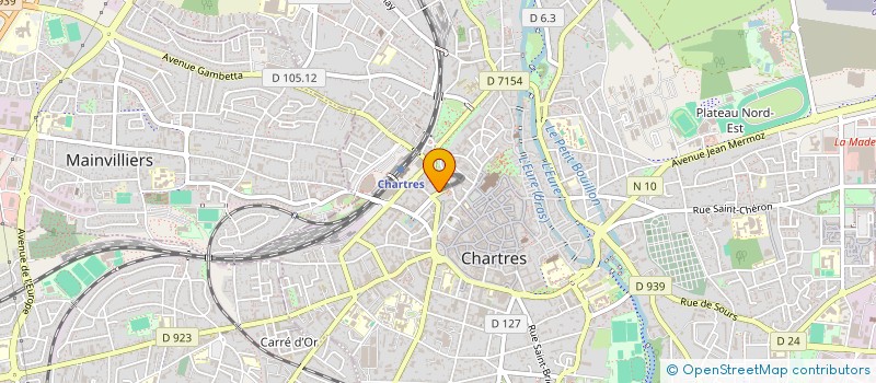 localisation de l'entreprise AAVASSARD à CHARTRES