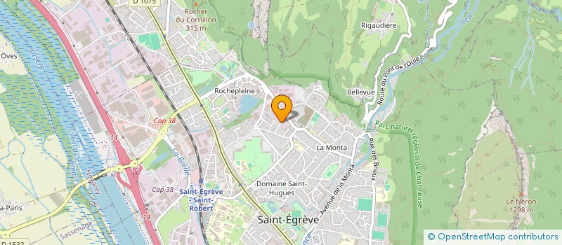 localisation de l'entreprise AAVD à SAINT-EGREVE