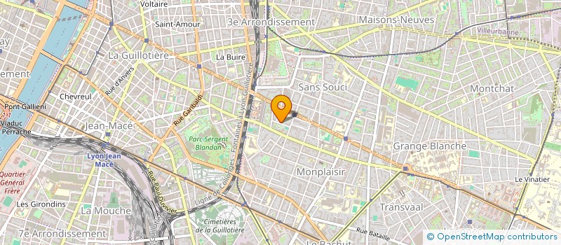 localisation de l'entreprise AAVE  LYON