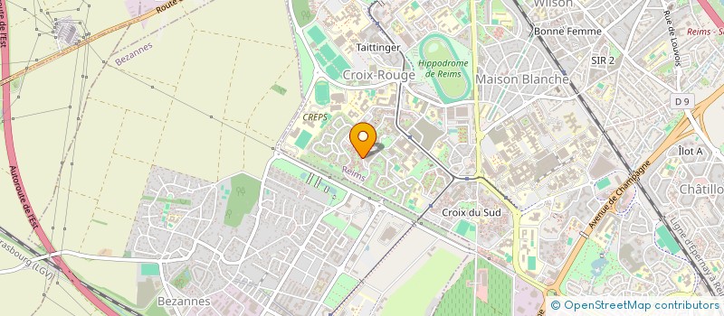 localisation de l'entreprise AAVI3 E2 à REIMS