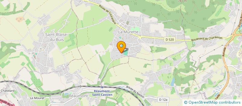 localisation de l'entreprise AAY  LA MURETTE