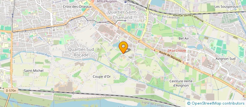 localisation de l'entreprise AAY GROUP  AVIGNON