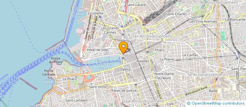 localisation de l'entreprise AAYA.TRANS à MARSEILLE