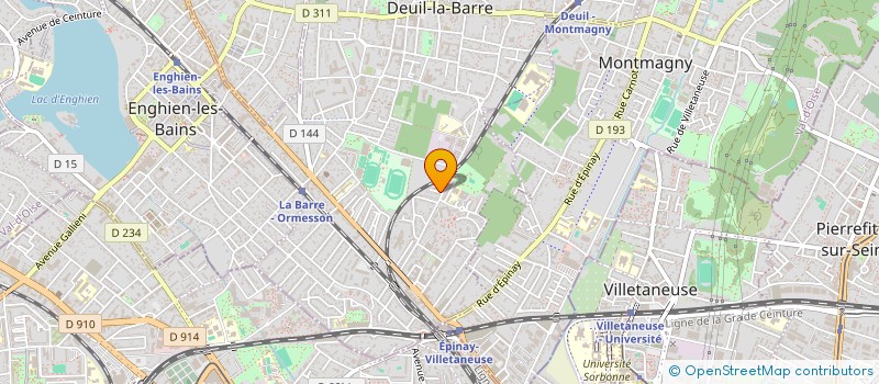 localisation de l'entreprise AAZ RENOVATION  DEUIL-LA-BARRE