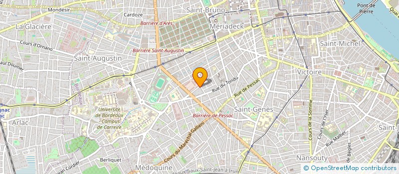 localisation de l'entreprise AAZOR  BORDEAUX